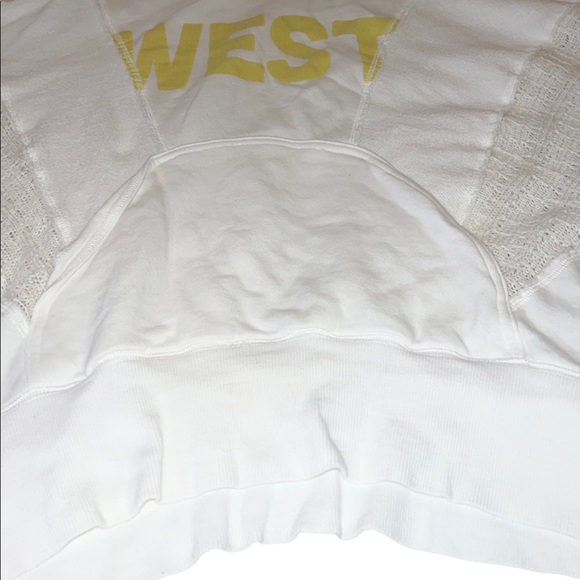 Free People We The Free Sunny Days West Pullover Hoodie Sweatshirt (Bin 1) - Picture 3 of 12